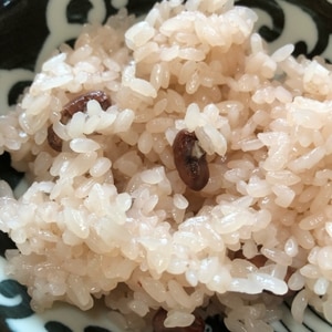 とっても美味しい、炊飯器で作る甘納豆のお赤飯